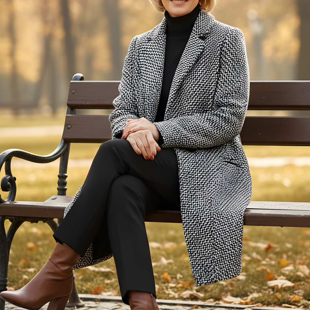 Kornelia | Nowoczesny Płaszcz Jesienny o Ponadczasowym Uroku