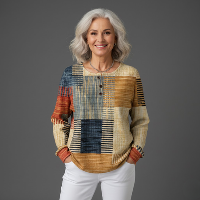 Amelia | Codzienny Damski Sweter z Guzikami