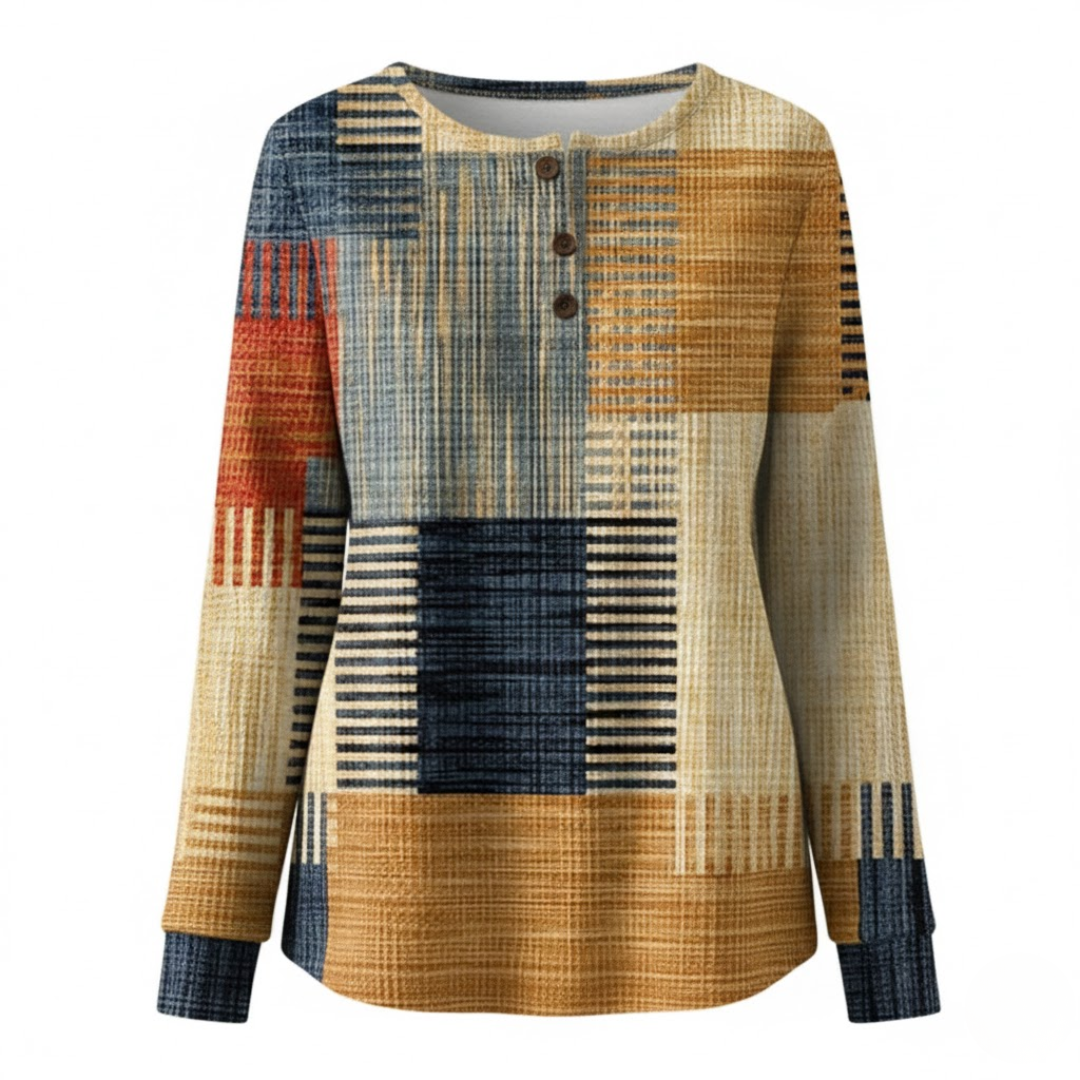 Amelia | Codzienny Damski Sweter z Guzikami