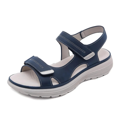 Halina | Eleganckie Skórzane Sandały z Całodziennym Komfortem