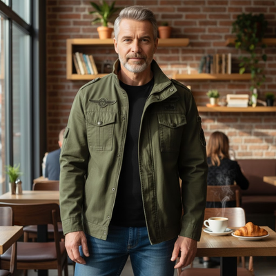 Marcin | Retro Kurtka Aviator