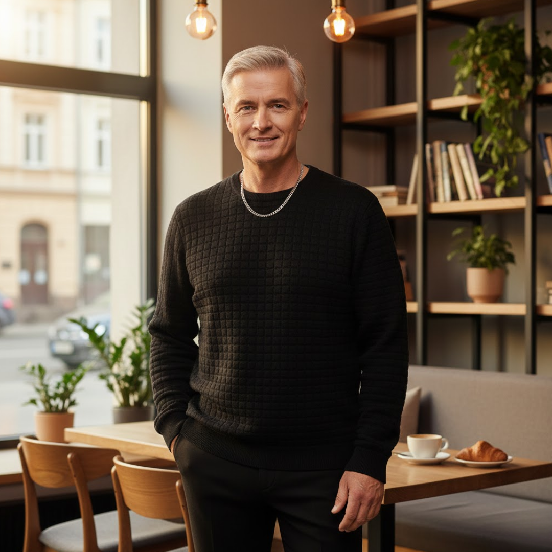 Maciej | Męski Komfortowy Sweter