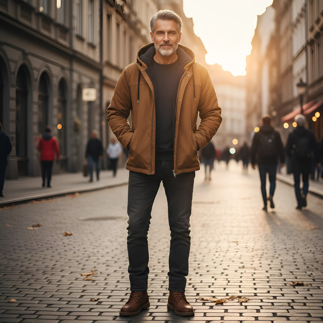 Georg | Elegancka Kurtka w Casualowym Stylu