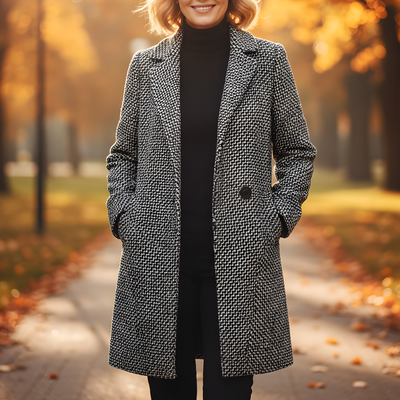 Kornelia | Nowoczesny Płaszcz Jesienny o Ponadczasowym Uroku