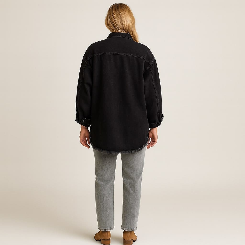 Aurelia - Klasyczna Codzienna Kurtka Dżinsowa